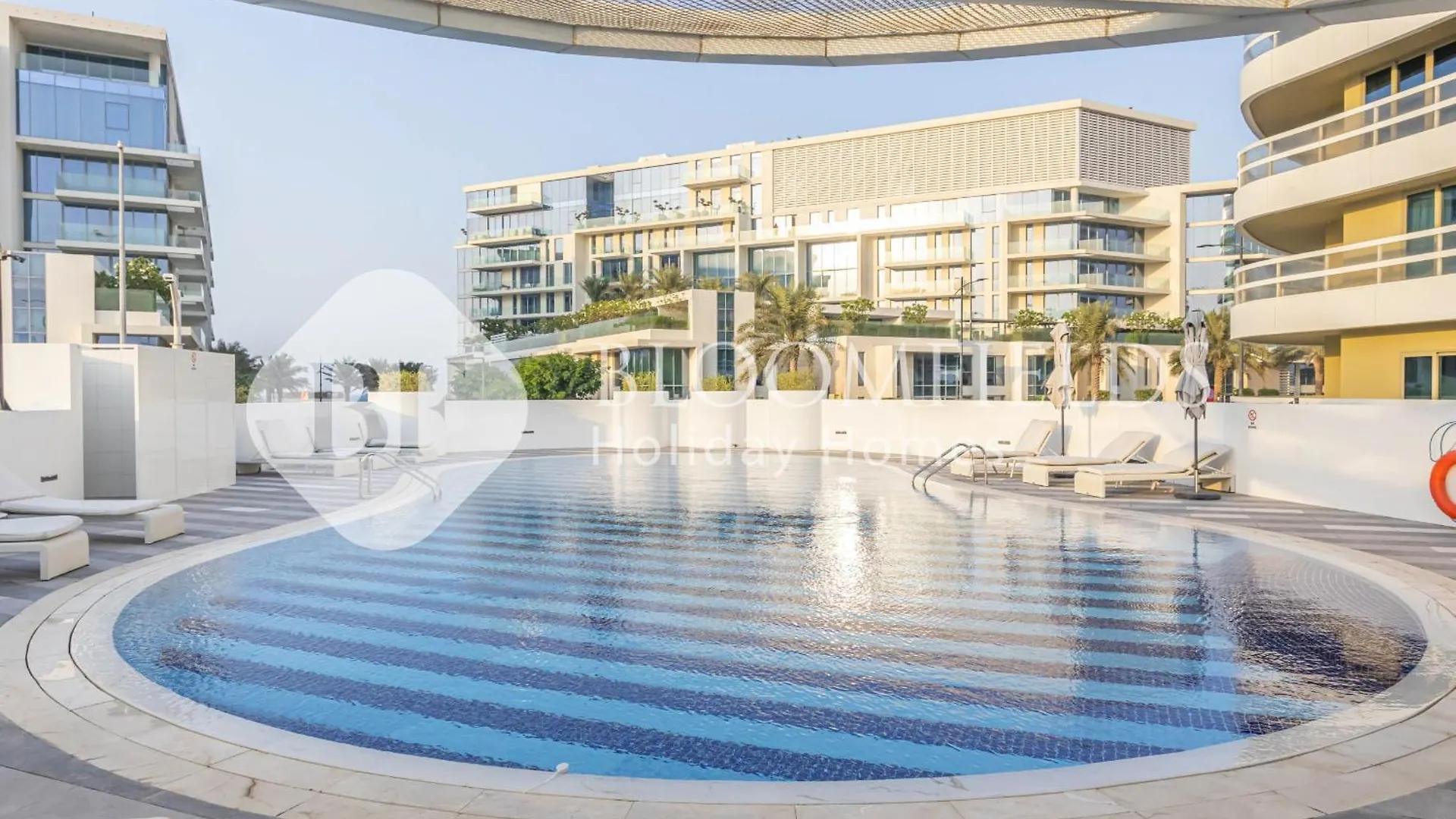 Lägenhet Bloomfields Elegant 1Br Ajwan Soul Beach Access Abu Dhabi